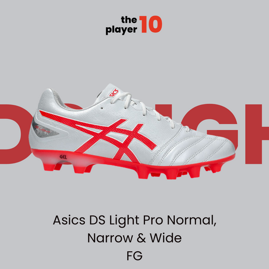 Asics DS Light Pro FG Narrow/Normal/Wide/Extra Wide FG White/Flash Red